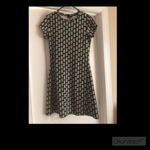 Navy Blue Pineapple Dress